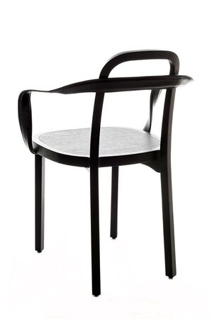 Woodnotes Siro+ Chair with Armrests - Black