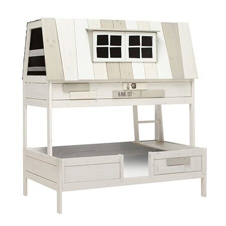 LifeTime Abenteuer Spielbett Hangout 140 cm - White-wash