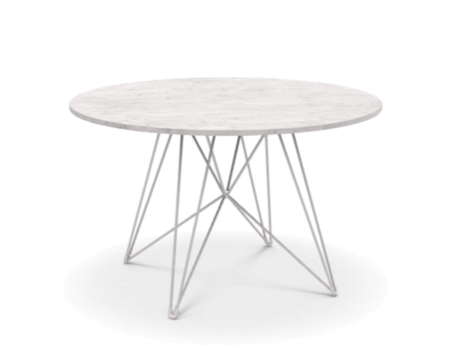 MAGIS TAVOLO XZ3 TISCH, Weiss - Marmor