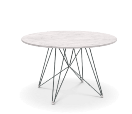 MAGIS TAVOLO XZ3 TISCH, Chrom - Marmor