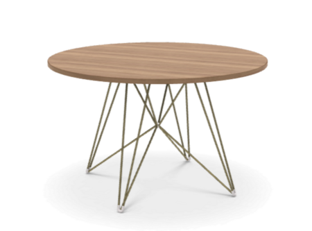 MAGIS TAVOLO XZ3 TISCH, Gold - Walnuss
