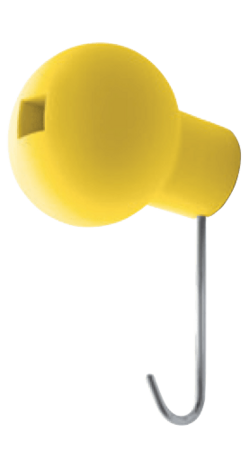 Magis Globo Wandhaken-   Hellgelb