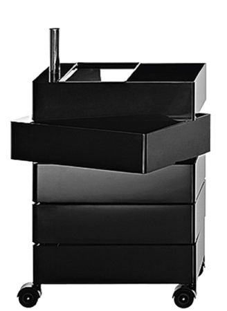 Magis 360° Container, niedrige Ausführung- Black