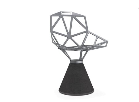 Magis Chair One Stuhl - Grey 5254 / Concrete Black