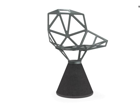 Magis Chair One Stuhl - 	Grey-Green 5256 / Concrete Black