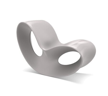 Magis Voido Schaukelstuhl, glänzend lackiert- Grey