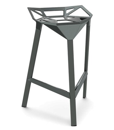 Magis Stool_One Bar-Hocker, 67 cm Sitzhöhe- Grey Green