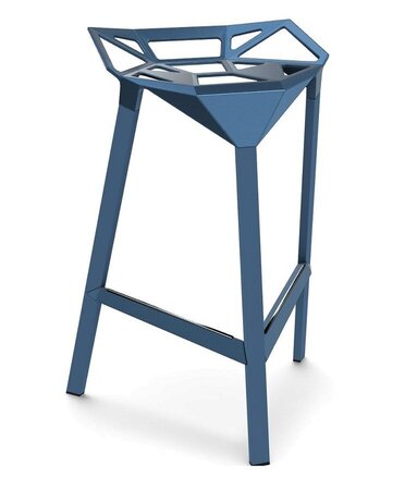 Magis Stool_One Bar-Hocker, 67 cm Sitzhöhe- Blue