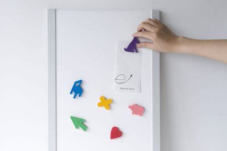 Magis Memo Set von 6 Magneten