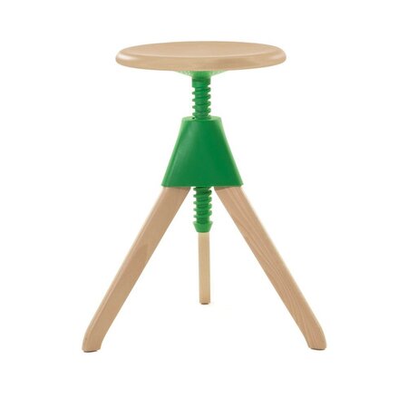 Magis Jerry The Wild Bunch Hocker - NATURAL/GREEN 1783C