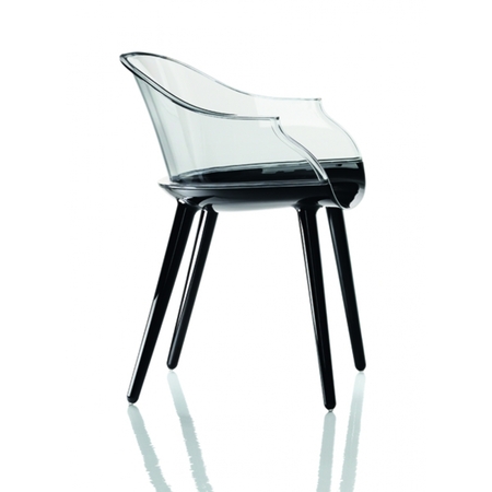 Magis - Cyborg Sessel - Glasklar-Schwarz