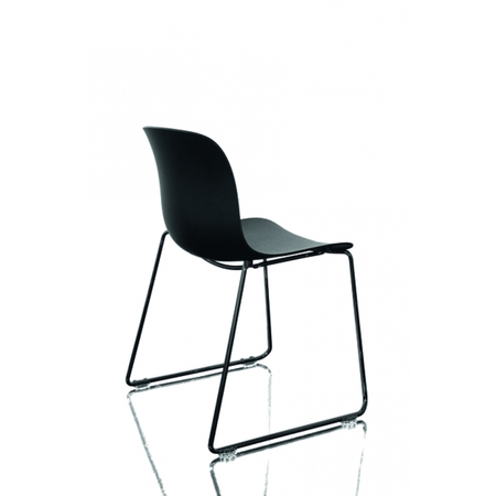 Magis - Troy Kufenstuhl Outdoor - schwarz