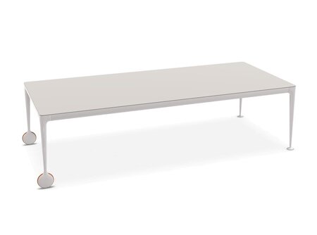 Magis - Big Will Tisch mit Rollen -   Weiss / Breite: 280 cm; Höhe: 75 cm; Tiefe: 120 cm;