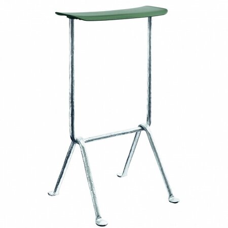 Magis Officina Barhocker 65 cm - Dunkelgrun - Verzinkt