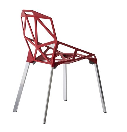 Magis Chair One Stuhl - Legs - Rot