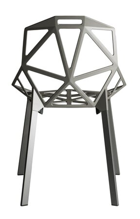 Magis Chair One Stuhl - Legs - Anthrazitgrau Metallic