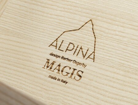 Magis Alpina Stuhl - Natural / Beige