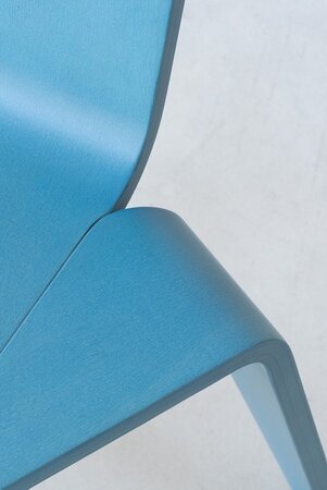 Magis Aka Stuhl - Stained petrol blue