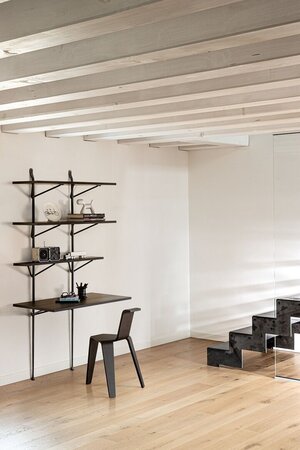 Magis Officina - Bücherregal-System: MDF Furnier Walnuss