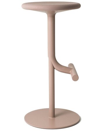 Magis Tibu - Drehbarer Stoff Hocker: Rosa