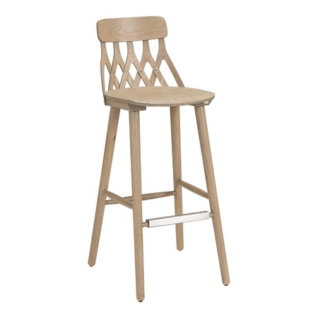 Hans K Y5 Barchair 74cm Ash Blonde Assembled