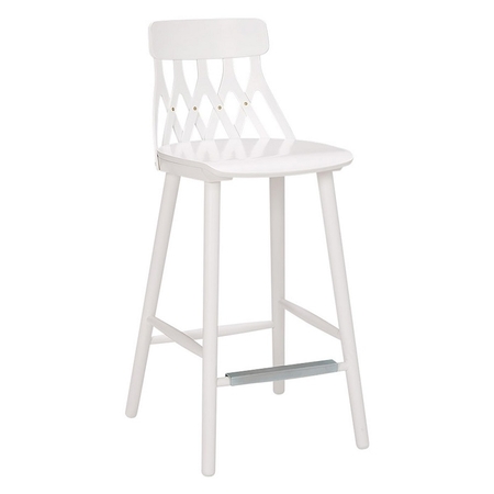 Hans K Y5 Barchair 63cm White Assembled
