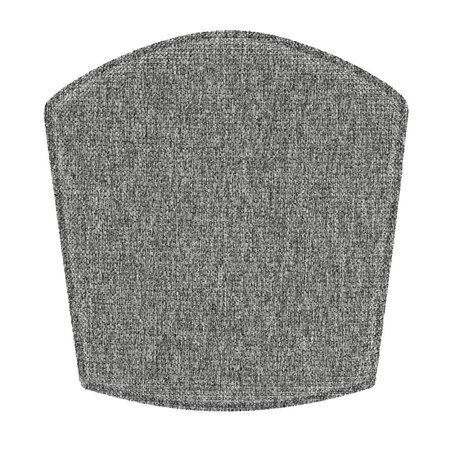 Hans K ZigZag Barchair 63cm Ash Blonde- Sparkling grey