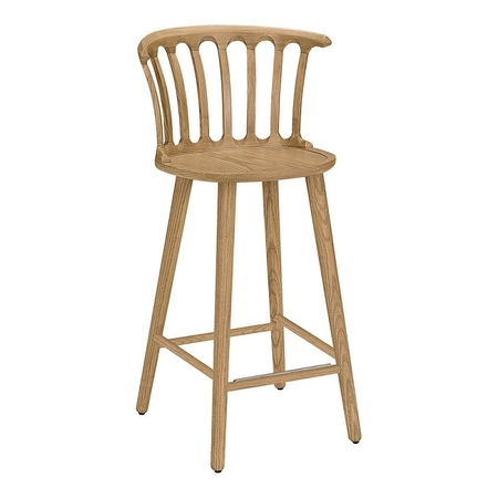 Hans K San Marco Barchair 63cm Oak Oiled