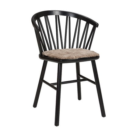 Hans K ZigZag Armchair Ash Black