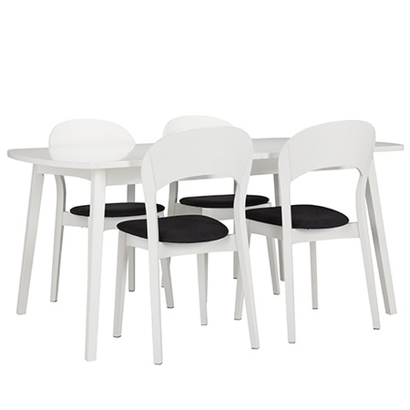 Hans K Rainbow Table 162(48+48)x100cm White
