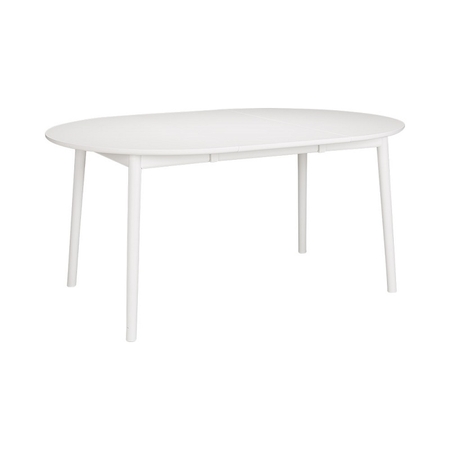 Hans K ZigZag Table Round 110(50)x110cm White