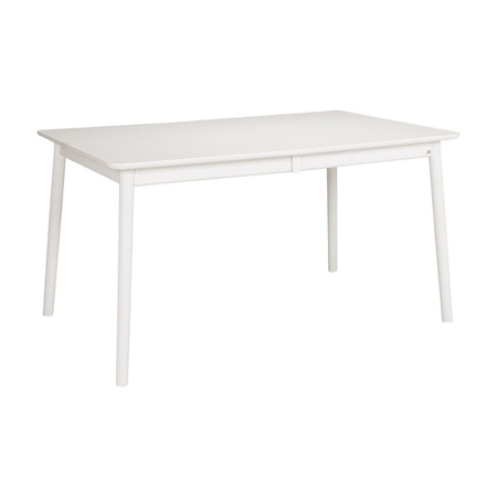 Hans K ZigZag Table Rect 140(53)x90cm White