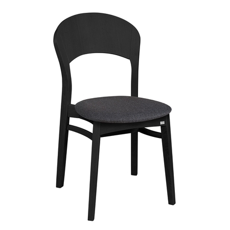 Hans K Rainbow Chair Stretcher Elm Black