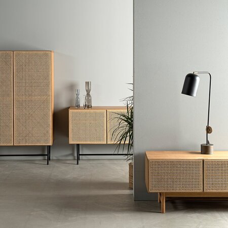 Hans K Racquet Mediabench - Oak Olied