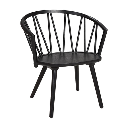 Hans K ZigZag Lounge Chair Ash Black