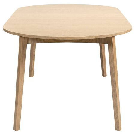 HANS K RAINBOW TABLE 205(50)X100CM- SOLID ASH