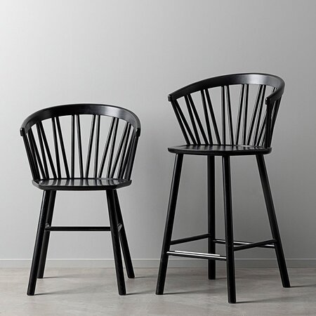 HANS K ZIGZAG BAR ARMCHAIR 63CM