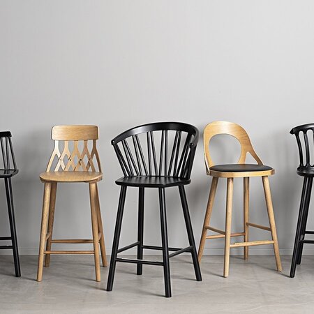 HANS K ZIGZAG BARCHAIR 78CM