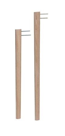 Hans K Zigzag set of legs 75cm - Stuhlbeine - ash blonde