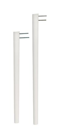 Hans K Zigzag set of legs 75cm - Stuhlbeine - 90 cm - White