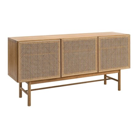 Hans K Racquet sideboard - oak oiled-oak legs