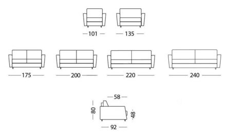 Milano Petrucciani Sofa