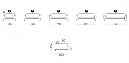 Milano Charles Sofa