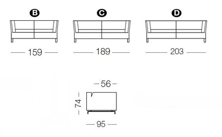 Milano Benny Sofa