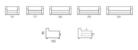 Milano Larry Sofa