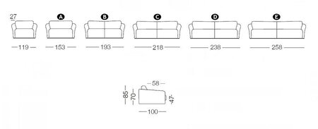 Milano Groove Sofa