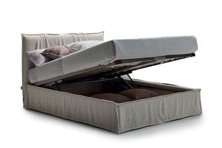 Milnao Naxos Doppelbett mit Stauraumbox