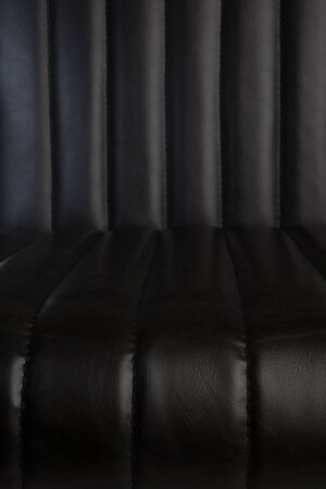 Dutchbone Stitched Armchair - Dark Grey