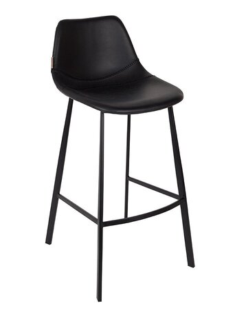 Dutchbone Franky Barstool - Black
