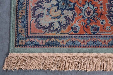 Dutchbone Bid Carpet - Old Green